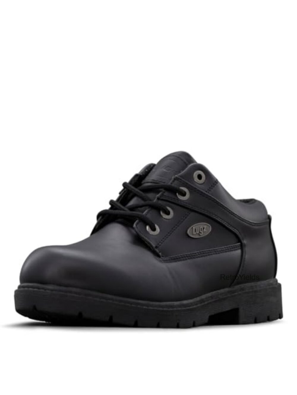 Lugz Savoy Men's Slip Resistant Leather Chukka Work Boot Ankle Bootie